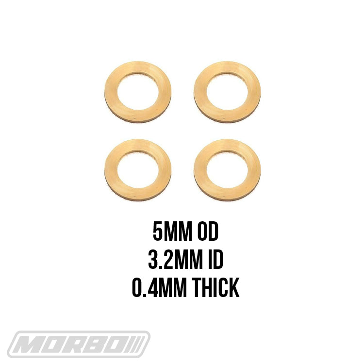 MOTOR SHIMS 0.4MM 4PC.