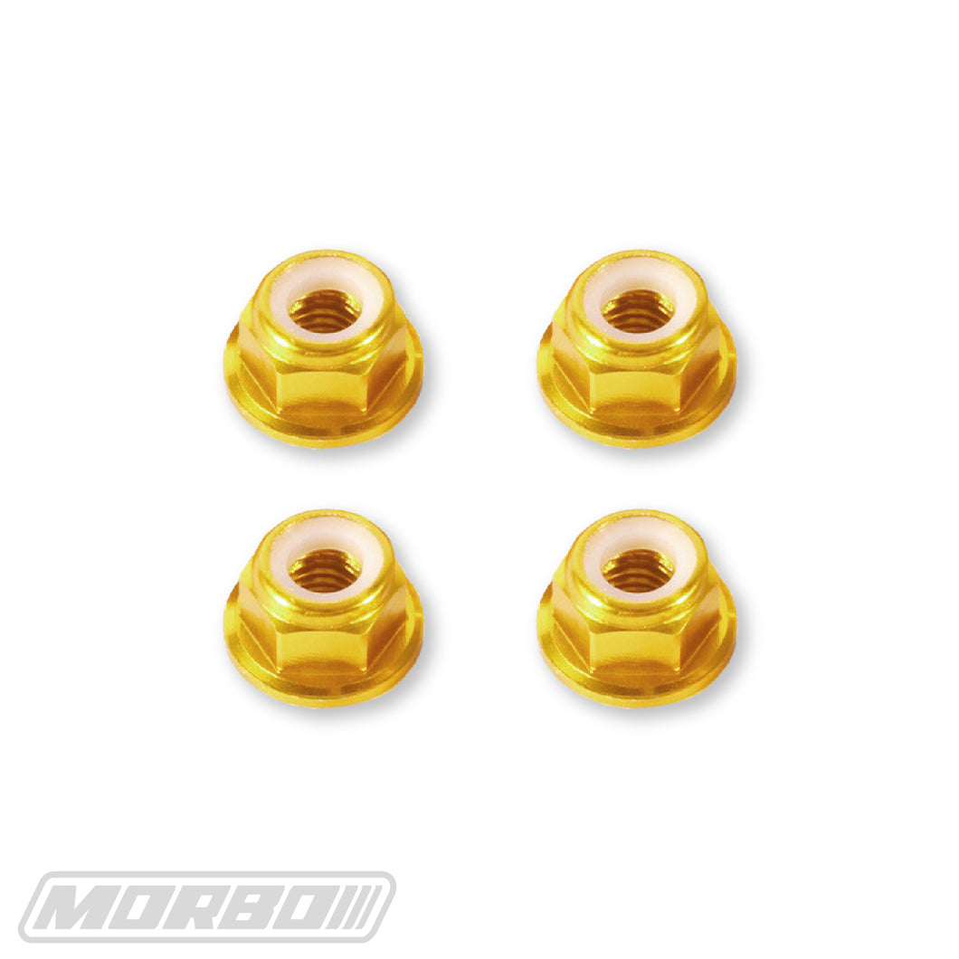 MORBO LOSI MINI DRAG WHEEL ALUMINUM NUTS