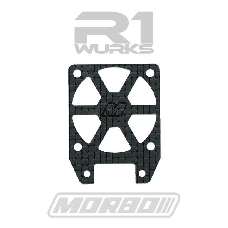 MORBO R1 ESC CF FAN GRILL WITH SWITCH MOUNT